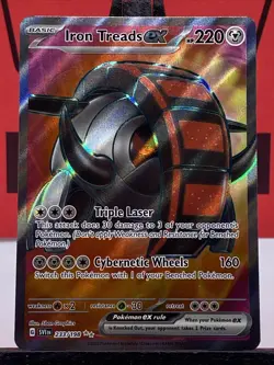 Iron Treads ex 233/198 Scarlet & Violet Pokemon TCG Full Art Holo Rare 2023 NM - Image 3