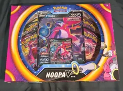 Pokemon TCG: Hoopa V Box New Sealed Evolving Skies Fusion Strike - Image 1