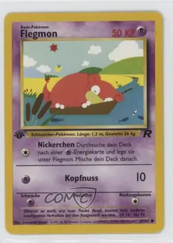 Slowpoke German 1st Ed. Pokemon Team Rocket #67 2000 - Image 1