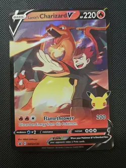 Pokemon TCG Celebrations Lance's Charizard V SWSH133 Nm - Image 1