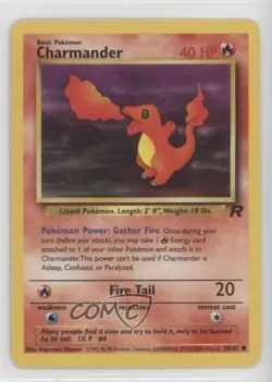 Charmander Pokemon Team Rocket #50 2000 READ - Image 1