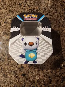 Pokemon Black and White TCG Oshawott Collector's Tin No Cards - Image 1