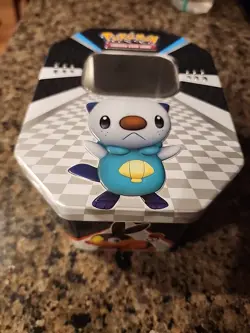 Pokemon Black and White TCG Oshawott Collector's Tin No Cards - Image 2