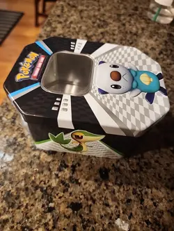 Pokemon Black and White TCG Oshawott Collector's Tin No Cards - Image 3
