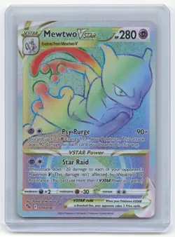 2022 Pokemon Mewtwo VSTAR Pokemon GO #79/78 Near Mint - Image 1