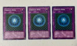 Yugioh TCG Retro Pack 2 Reprint Gravity Bind x3 - Image 1