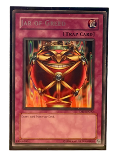 Jar of Greed DB1-EN242 Rare Mint Dark Beginning 1 YuGiOh - LP Excellent - Image 3