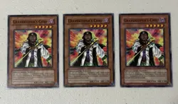 Yugioh TCG Retro Pack 2 Reprint Gravekeeper’s Chief x3 - Image 1