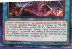 2020 Pressured Planet Wraitsoth PHHY-EN059 YUGIOH 1st Edition- EX- - Image 3