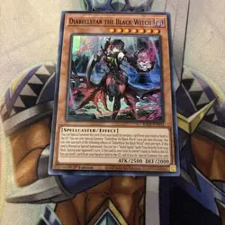 Diabellstar The Black Witch Super Rare RA03-EN032 Yugioh Sinful Spoils - Image 1