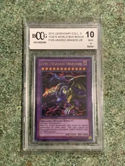 Five-Headed Dragon LC03-EN004 BCCG 10 YuGiOh Legendary Collection 3 2013 - Image 1