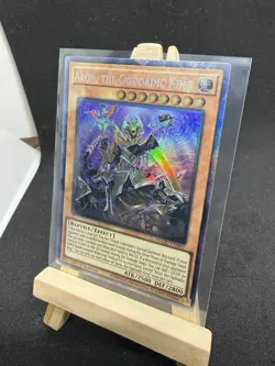 Yugioh! Aron, the Ogdoadic King - ANGU-EN007 - Collector's Rare - 1st Edition Ne - Image 1