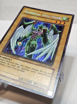 Elemental Hero Avian EHC1-EN001 Secret Rare Limited Edition Yugioh 7836 - Image 2