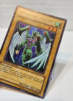 Elemental Hero Avian EHC1-EN001 Secret Rare Limited Edition Yugioh 7836 - Image 4