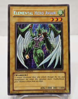 Elemental Hero Avian EHC1-EN001 Secret Rare Limited Edition Yugioh 7835 - Image 1