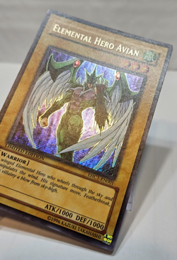 Elemental Hero Avian EHC1-EN001 Secret Rare Limited Edition Yugioh 7835 - Image 3