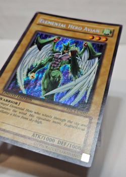 Elemental Hero Avian EHC1-EN001 Secret Rare Limited Edition Yugioh 7834 - Image 2
