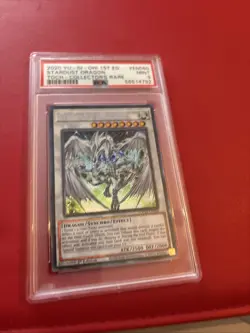 Yugioh Toch Stardust Dragon Collector Rare Psa9 1st Edition - Image 1