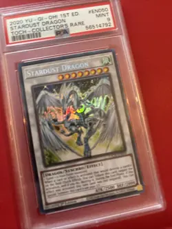 Yugioh Toch Stardust Dragon Collector Rare Psa9 1st Edition - Image 2