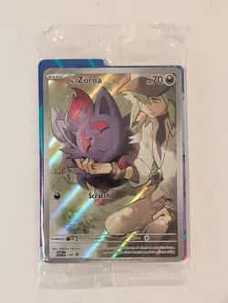 Pokemon TCG Journey Together N's Zorua SVP189 ETB Promo Card New Sealed Pack - Image 1