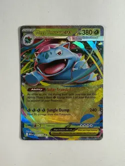 Pokemon TCG - Mega Evolution 7 Card Mega Pokemon Lot - Venusaur, Lucario & More - Image 4