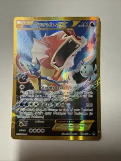 Pokemon Gyrados EX Card XY Breakpoint 123/122 Secret Rare - Image 1