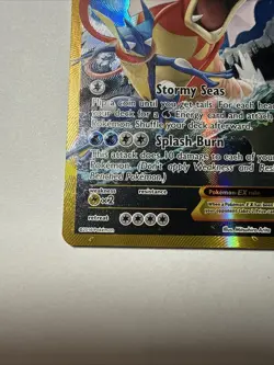 Pokemon Gyrados EX Card XY Breakpoint 123/122 Secret Rare - Image 4