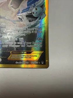 Pokemon Gyrados EX Card XY Breakpoint 123/122 Secret Rare - Image 5