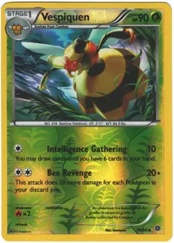 Vespiquen 10/98 Ancient Origins Reverse Holo Uncommon Pokemon Card Pokemon TCG - Image 1