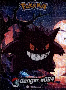 Pokemon Crystal Card Collection Set #094 Gengar Sparkle Holo Foil Chase - Image 1
