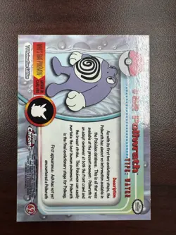Pokemon Topps 2000 Chrome Card - #62 POLIWRATH NM! - Image 2