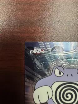 Pokemon Topps 2000 Chrome Card - #62 POLIWRATH NM! - Image 3