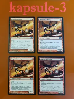 4x Dragon Hatchling | M14 Magic 2014 | MTG Magic Cards - Image 1