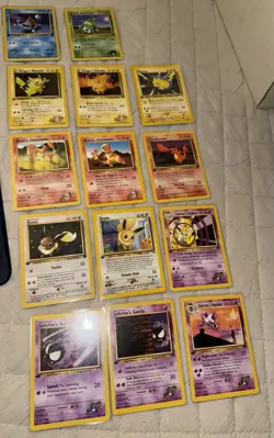 1st edition pokemon cards mixed lot with a few unlimited - Image 3