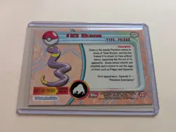 Ekans #23 Pokemon Card Topps Series 1 Red Logo TV Animation Edition NM - Image 2