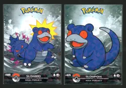 SLOWBRO & SLOWPOKE Cracked Ice Holo - Crystal Dark Black 2025 - Pokemon Card - Image 1