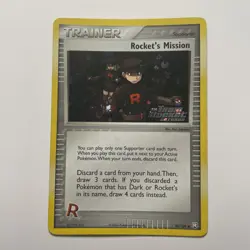 Rocket's Mission 88/109 EX Team Rocket Returns Pokemon Card Reverse Holo Stamped - Image 1