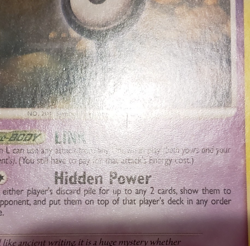 Unown [L] 91/106 Great Encounters 2008 Common Lightly Played Pokemon Card TCG - Image 3