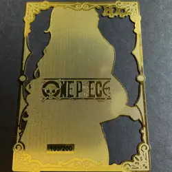 Goddess Story Gold METAL Card - Serial Number #/200! Anime Waifu Nami Bikini - Image 5