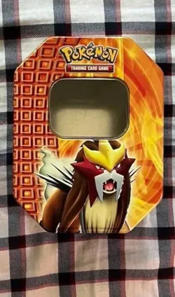 Entei Pokemon Trading Card Tin - Image 1