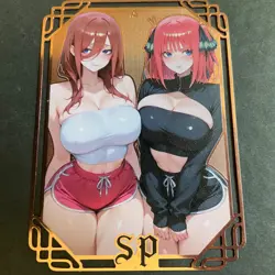 Goddess Story Gold METAL Card - Serial Number #/100! Double Sided Nino Bikini - Image 2