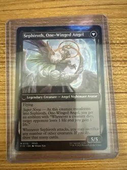 Sephiroth Fabled Soldier/One Winged Angel Final Fantasy Magic the Gathering - Image 2