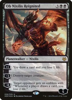 Ob Nixilis Reignited - Foil Duel Decks: Nissa vs. Ob Nixilis LP MTG - Image 1