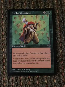 Hall of Gemstone - Mirage NM MTG - Image 1