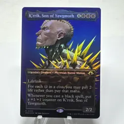 K'rrik, Son of Yawgmoth (Borderless) Modern Horizons 3 Foil - Image 1