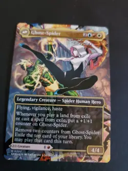 MTG Gwen Stacy Ghost-Spider (0202) - Borderless, NM-Mint, English MTG - Image 2