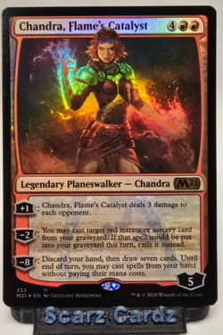 Chandra, Flame's Catalyst Core Set 2021 Foil - Image 1