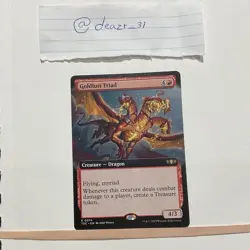 Goldlust Triad (Extended Art) Commander: Tarkir: Dragonstorm Regular - Image 1