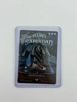 Storm of Saruman (Borderless Poster) The Lord of the Rings Middle-Earth Foil - Image 1