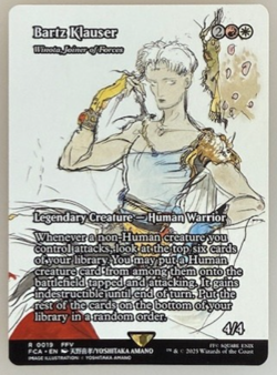Bartz Klauser - Winota, Joiner of Forces (Showcase) Final Fantasy: Through...NM - Image 1